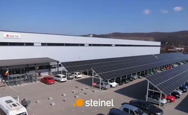 Installation of a photovoltaic system in Curtea