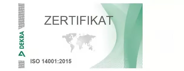 ISO 14001 certification