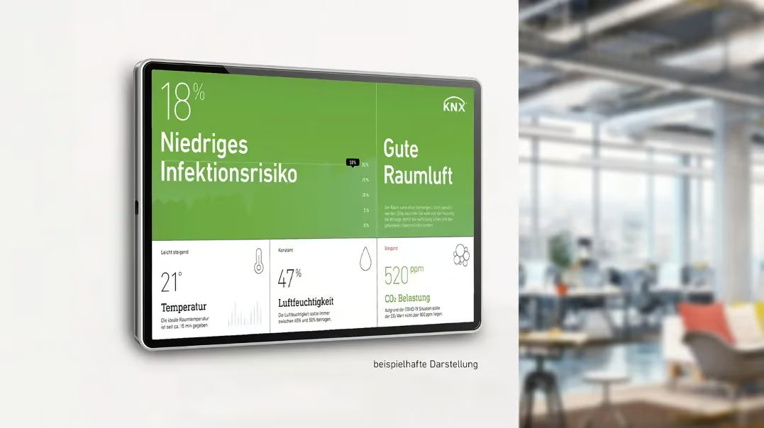 Detects whether the air is pure and clean.