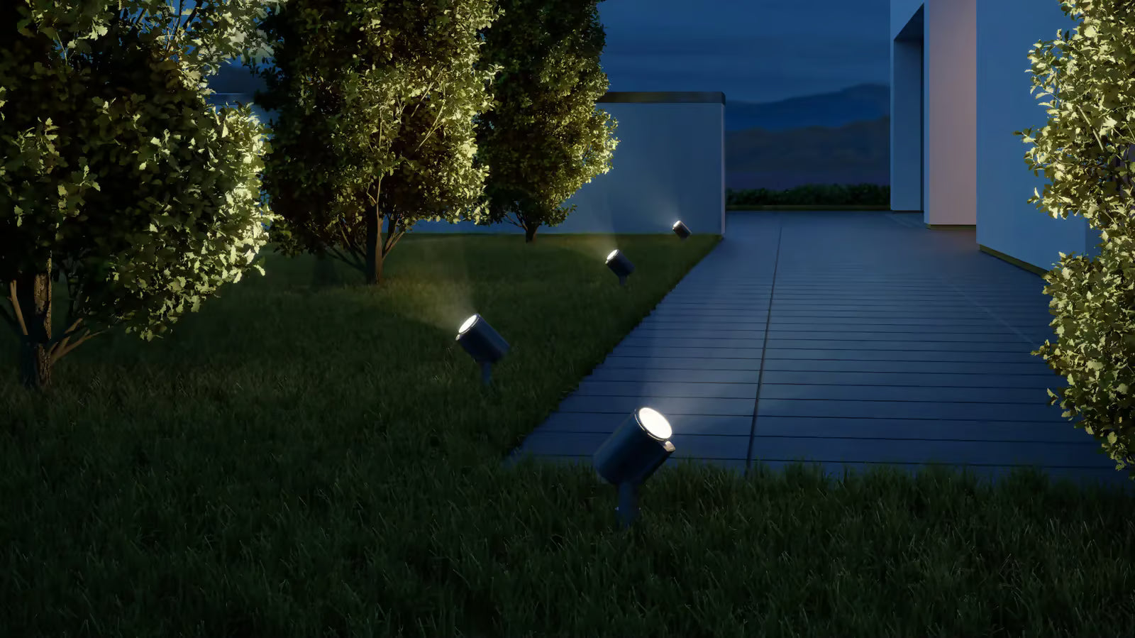 The Spot Garden in three versions