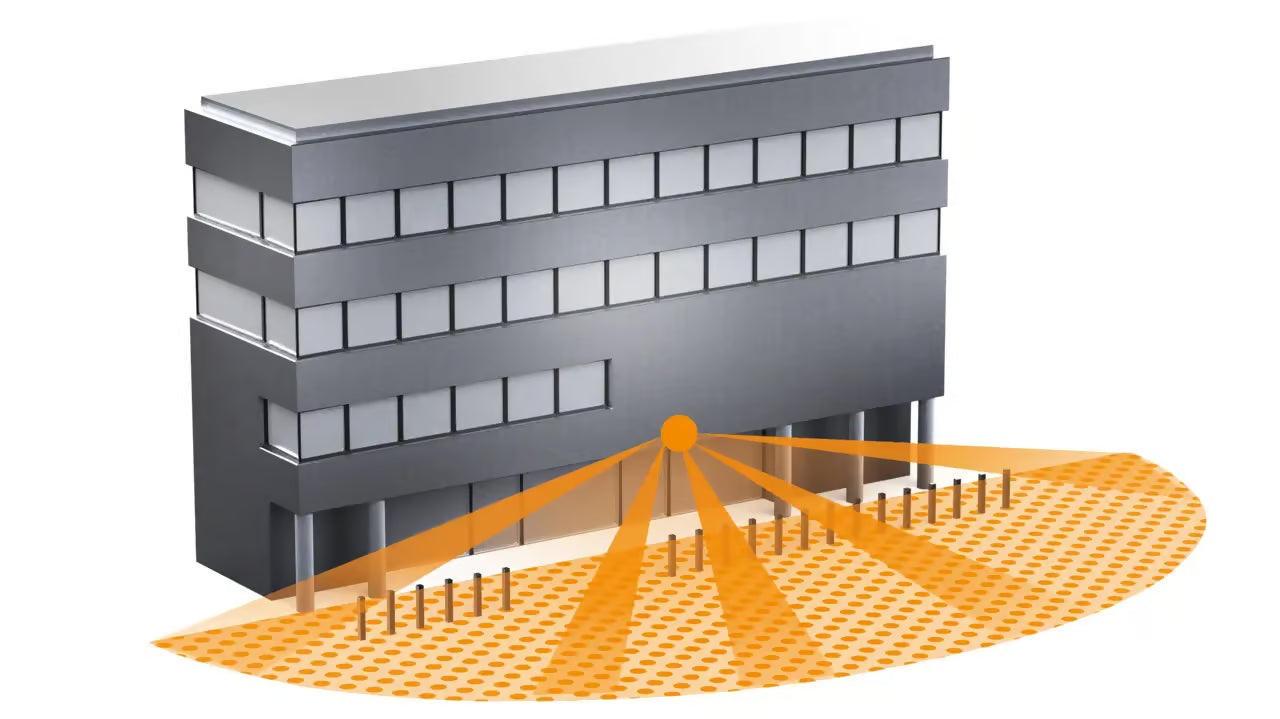 Great performers for industry and business. 100% surveillance over up to 500 m².