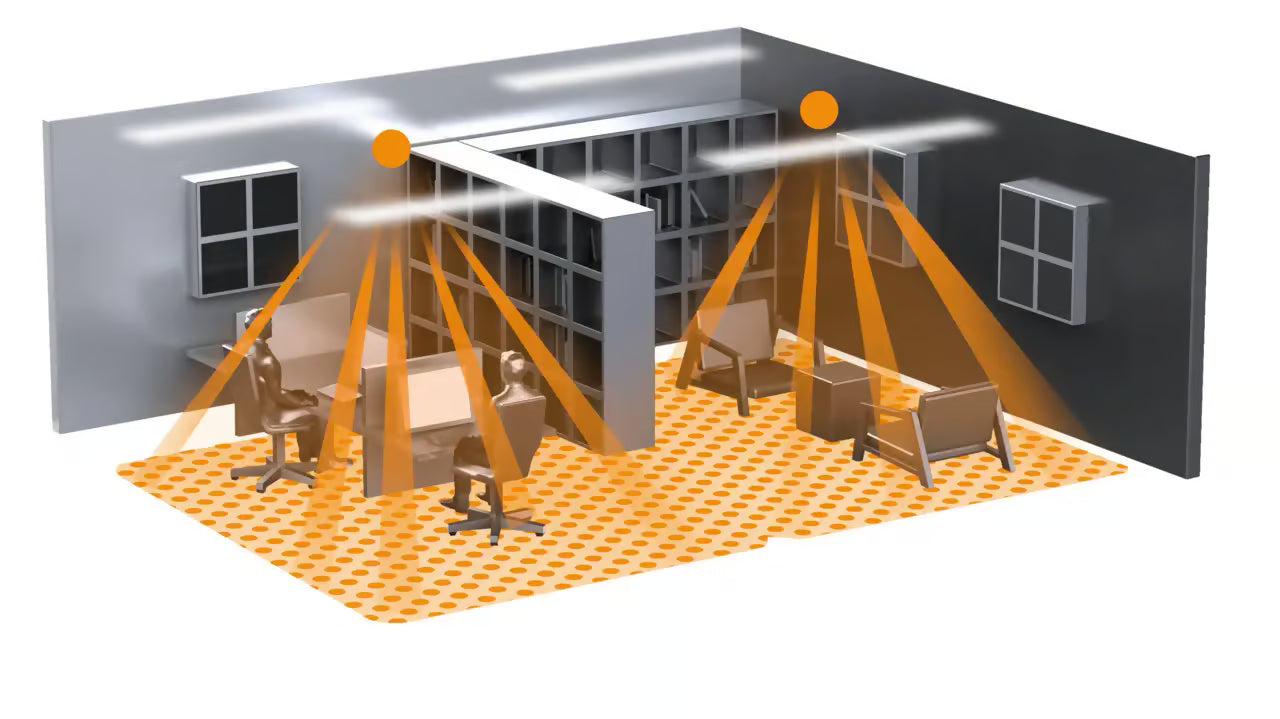 Our slimmest presence detector. Now even smaller in concealed box format.