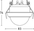 MD IR N360 COM1 - in-ceiling installation