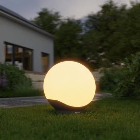 Aluminium ground spike 24V