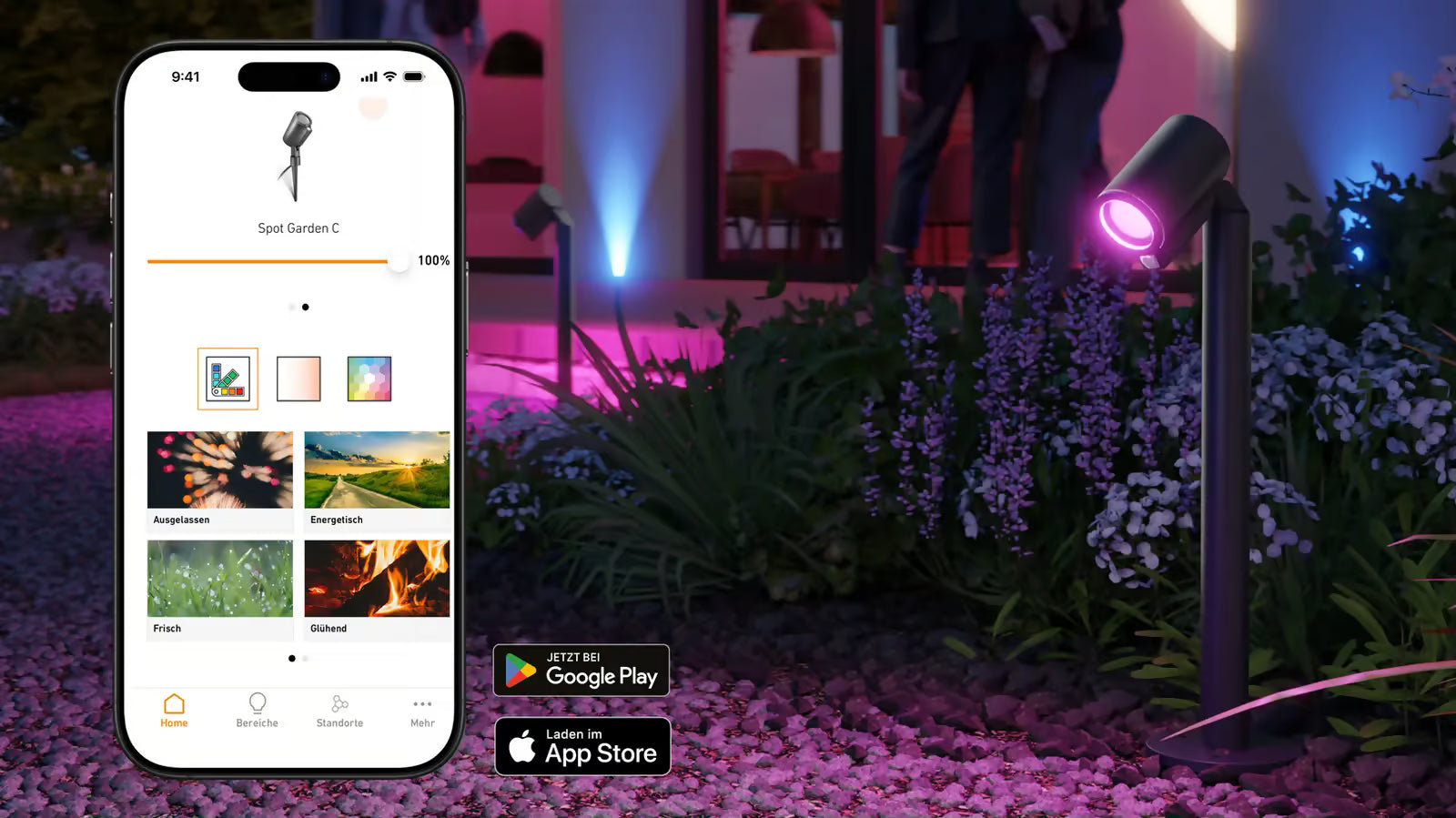 App features at a glance