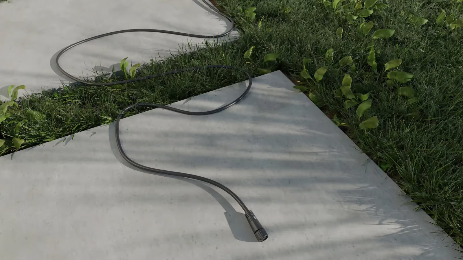 A connection that creates light.