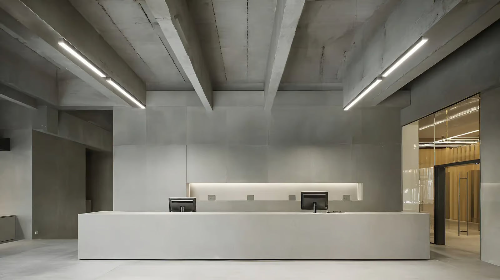 Attractive linear luminaire - visually, technically and energetically.