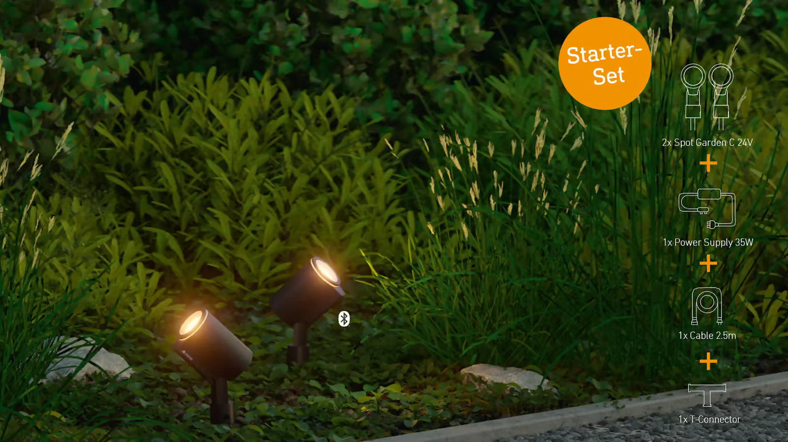 Starter set: Plug in, configure, and experience instantly.