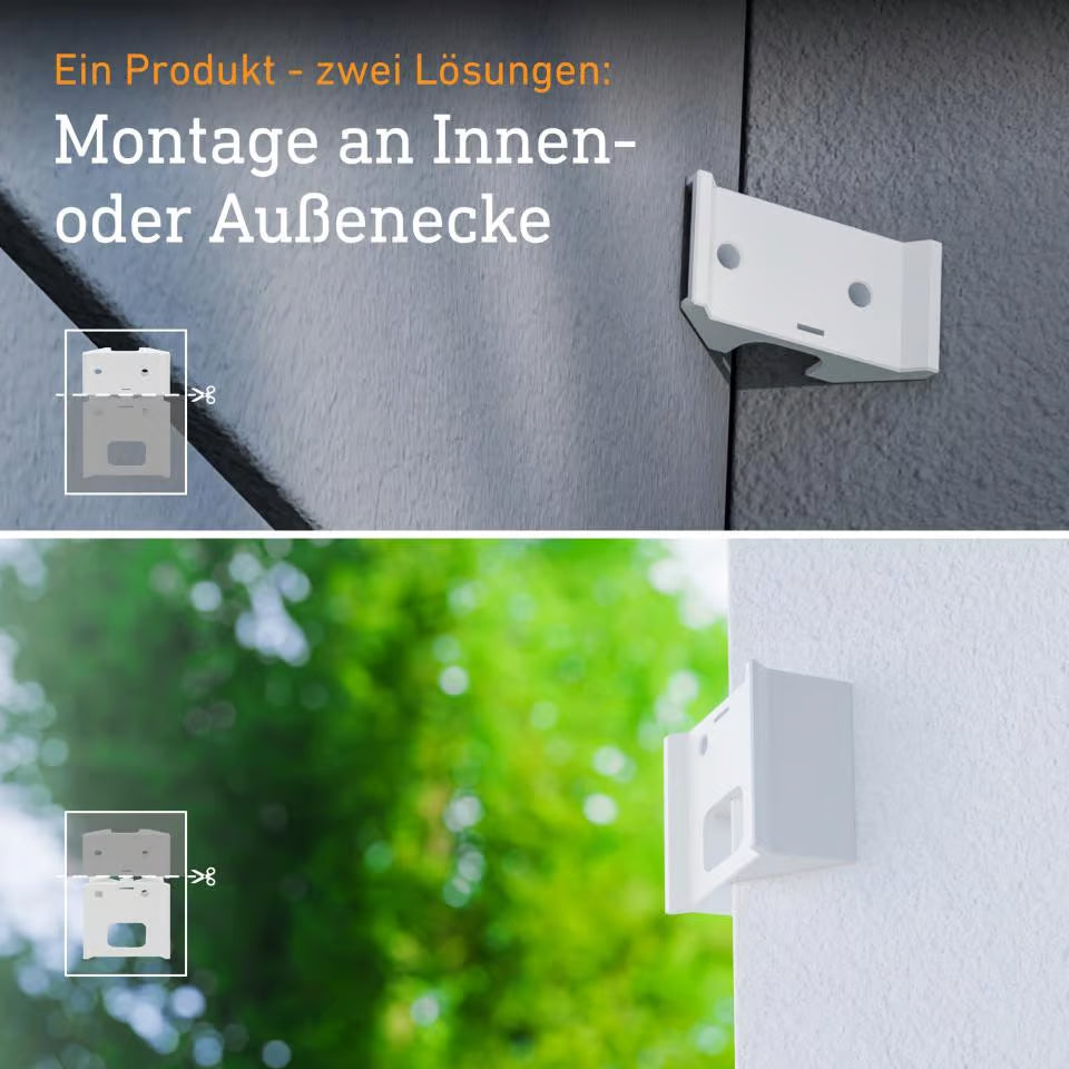 Corner wall mount for IS 180-2, IS 2180-2 and IS 2180 ECO