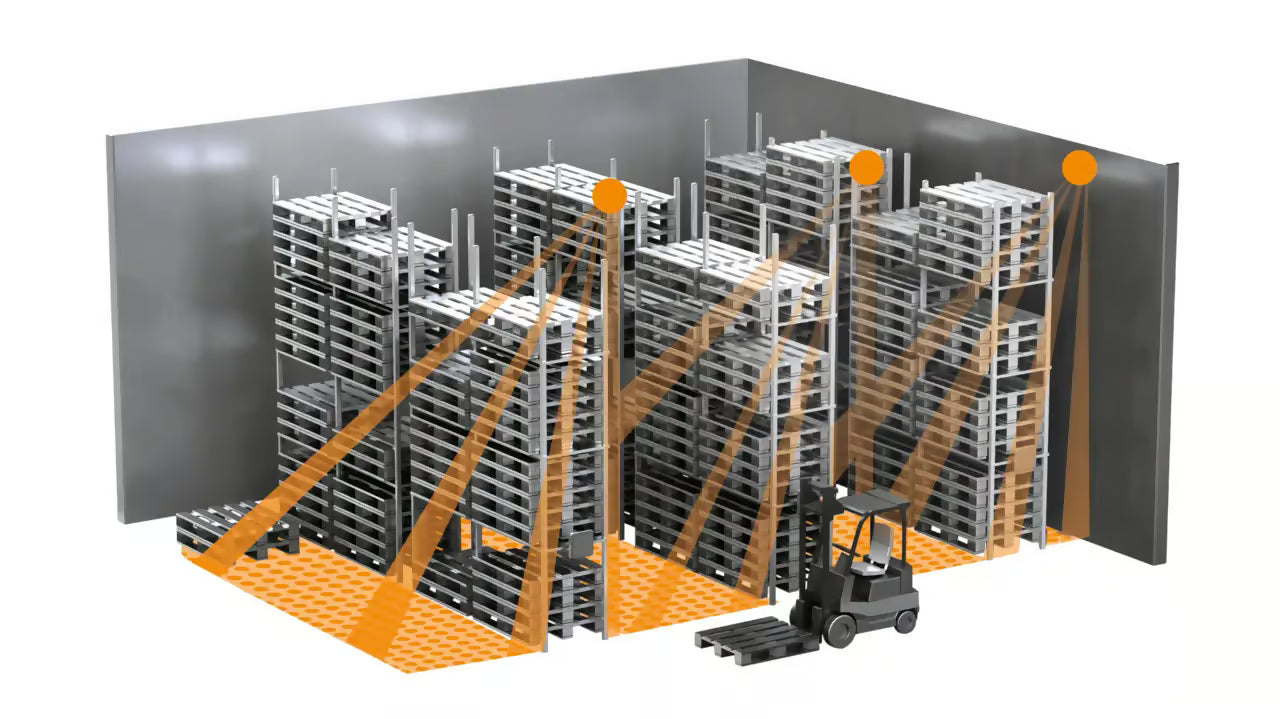 The specialist for high-bay warehouses. And the highest level of surveillance quality.